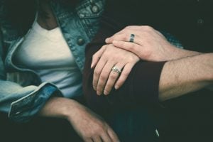 picture of couple holding hands