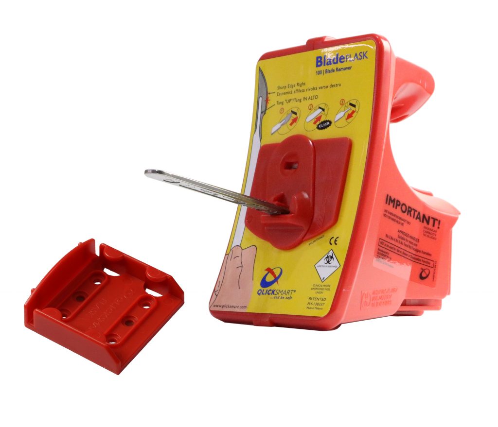 BladeFLASK Bundle Sharps Safety Products for Medical Professionals